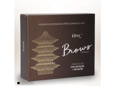 Kit Brows Pigment 3 cores