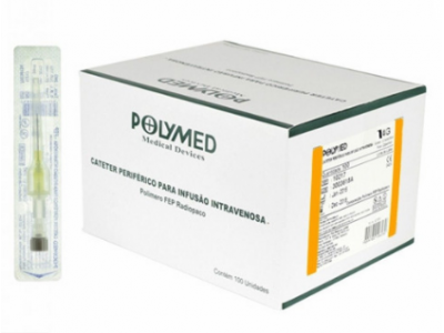 Cateter Polymed Com Agulha 14G