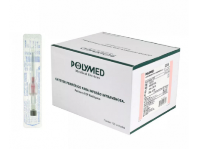 Cateter Polymed Com Agulha 20G