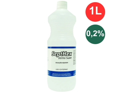 Clorexidina Aquosa 0,2% 1 Litro  SeptHex - Prolink