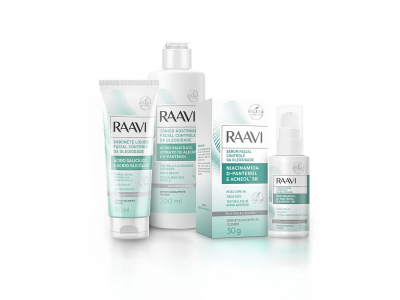 Kit Facial Controle da Oleosidade RAAVI