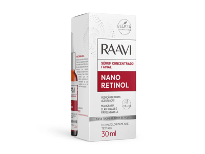 Sérum Concentrado Facial Nano Retinol 30g RAAVI