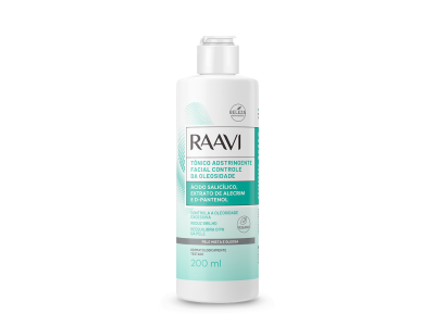 Tônico Adstringente Facial Raavi 200 ml